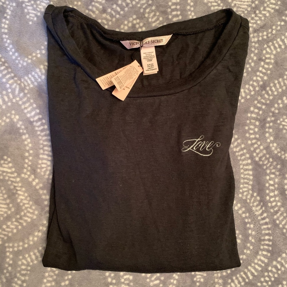 Victoria’s Secret Long Sleeve Pajama Top Small NWT